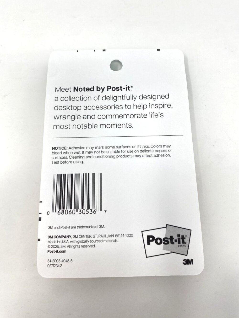 Noted by Post-it® Sticky Notes Green Lined Mini List Notes Sticky Note Pad - Picture 5 of 7